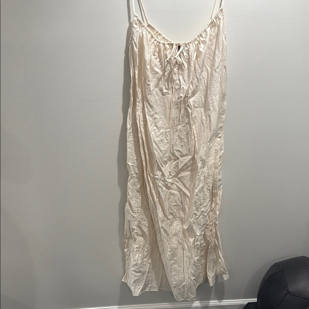 J. Crew Cream Maxi Dress